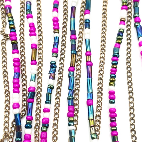 Avon MARK See Me Roar Necklace w Box Bohemian - Picture 3 of 13